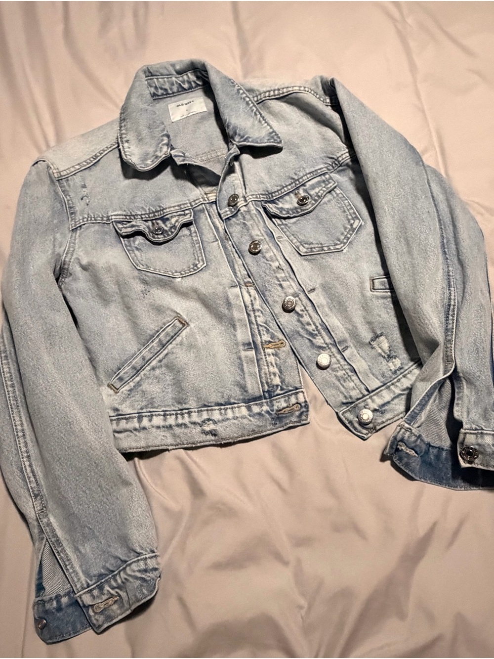 Old Navy Light Blue Denim Trucker Jacket